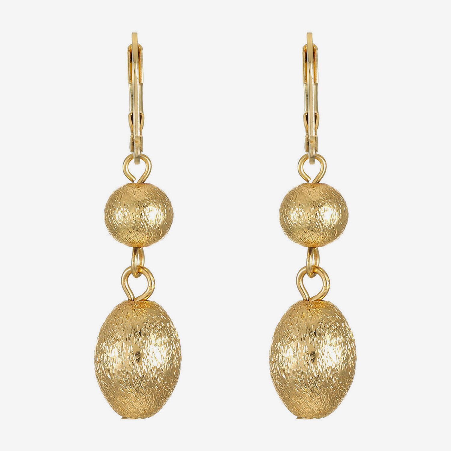 Monet Jewelry Beaded Double Womens Round Drop Earrings