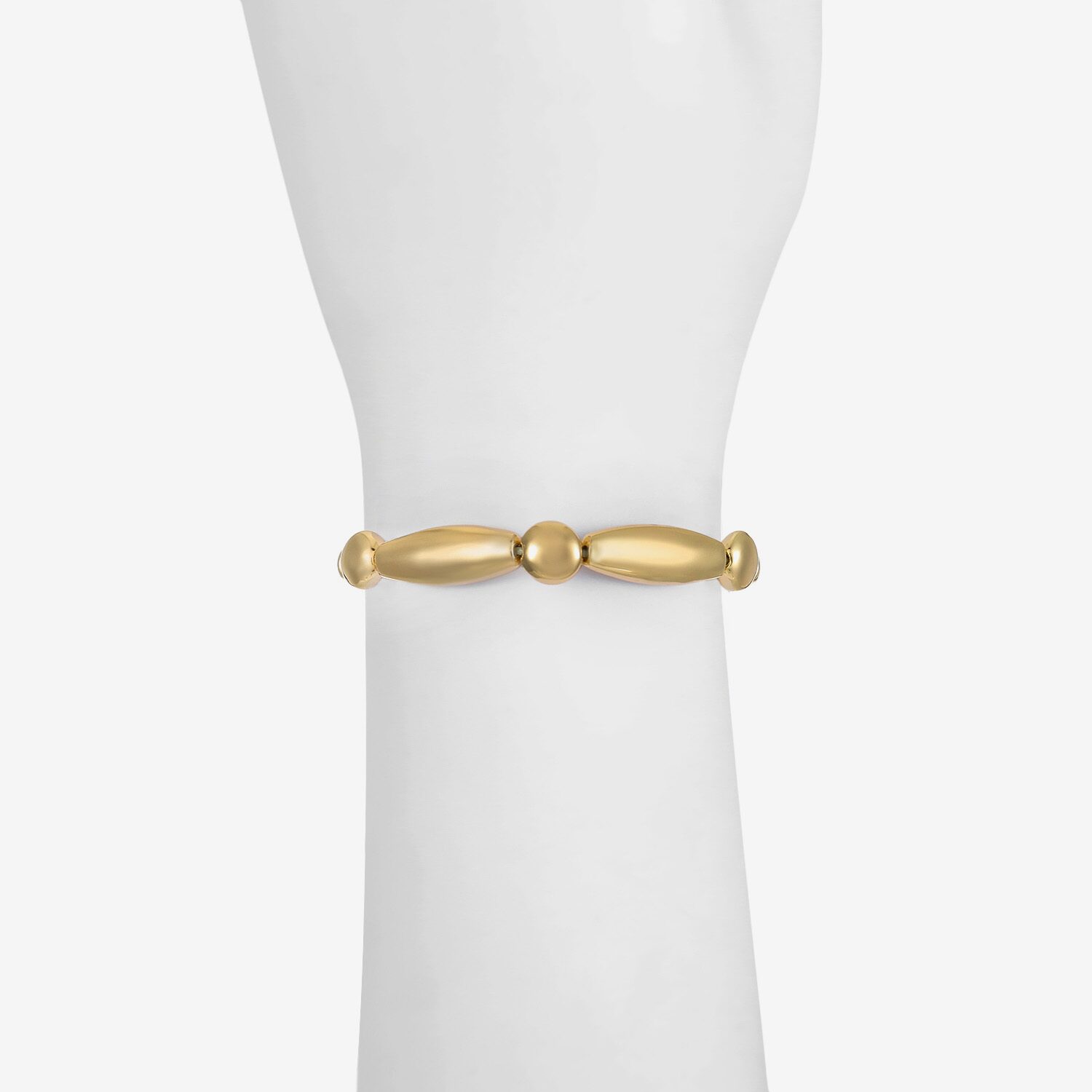 Liz Claiborne Elongated Bead Womens Stretch Bracelet