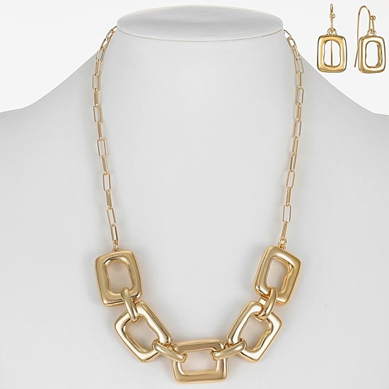 Liz Claiborne Womens Square 2-pc. Jewelry Set