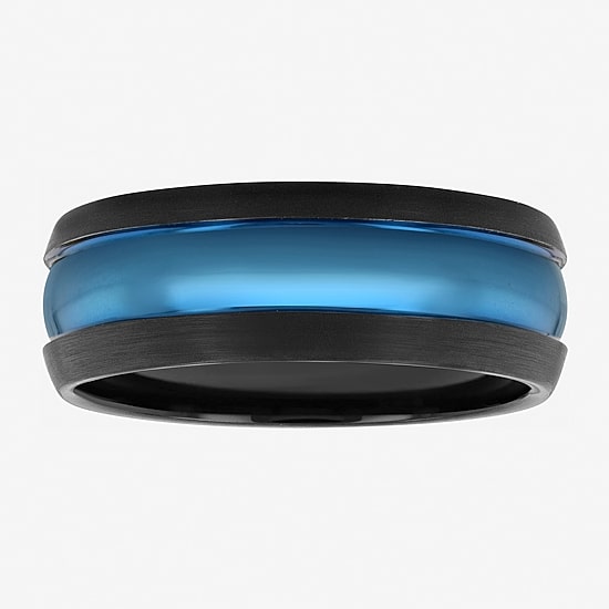 Mens 8MM Tungsten Wedding Band