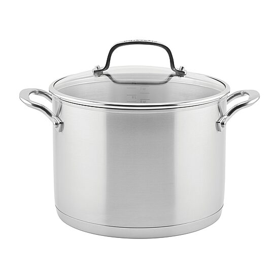 KitchenAid 3-Ply Stainless Steel 8-qt. Stockpot