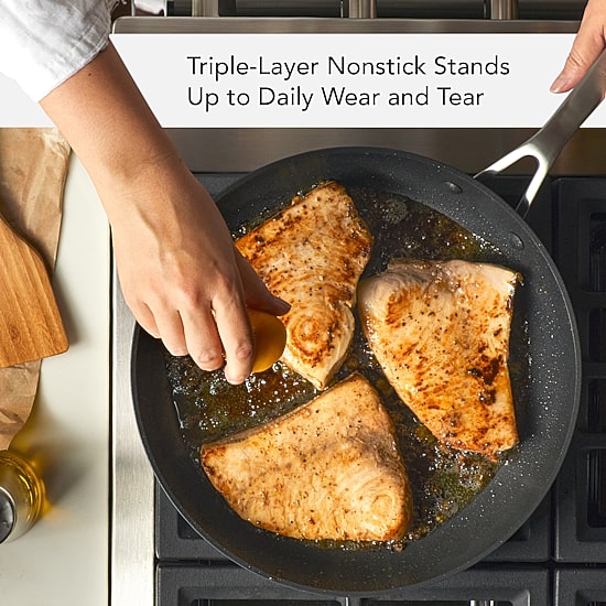 KitchenAid Hard Anodized 12.25" Non-Stick Frying Pan