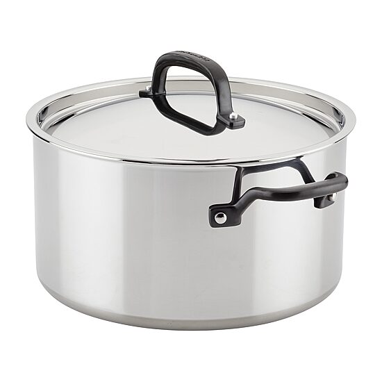 KitchenAid 5-Ply Clad Stainless Steel 8-qt. Stockpot