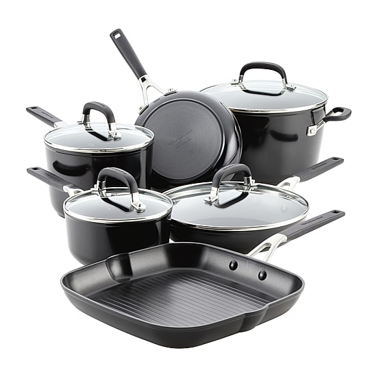 KitchenAid Hard Anodized 10-pc. Cookware Set