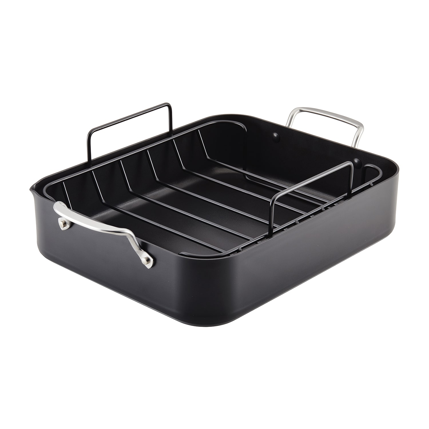 KitchenAid Hard Anodized 13"x15.75" Non-Stick Roasting Pan