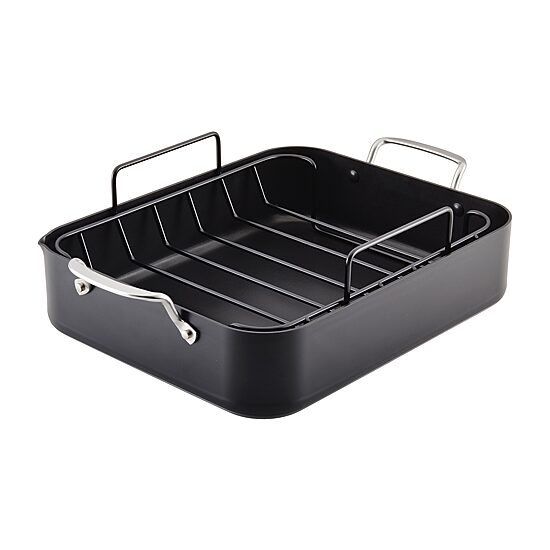 KitchenAid Hard Anodized 13"x15.75" Non-Stick Roasting Pan