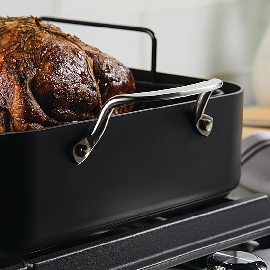 KitchenAid Hard Anodized 13"x15.75" Non-Stick Roasting Pan