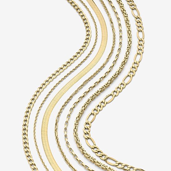 Unisex Adult 14K Gold 24 Inch Box Chain Necklace