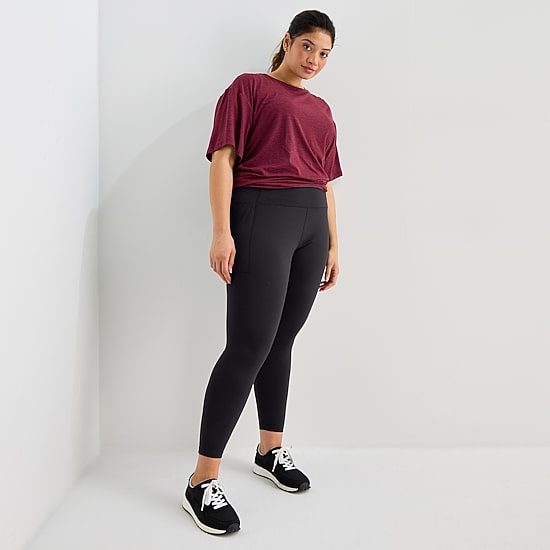 Xersion EverUltra™ Womens Quick Dry High Rise 25" Plus 7/8 Ankle Legging