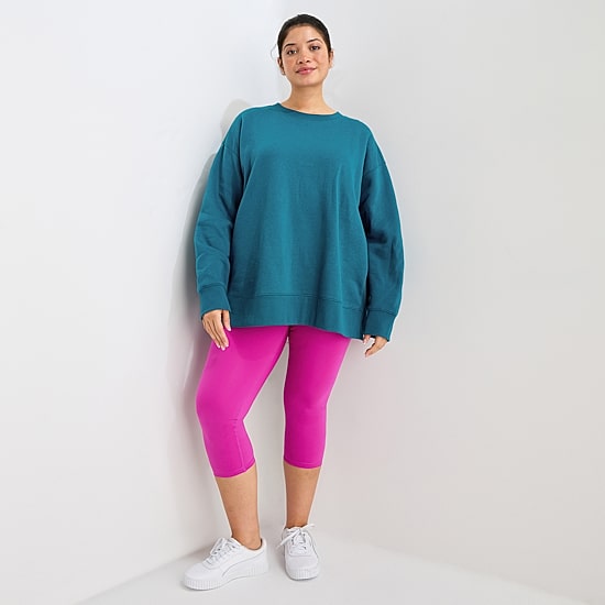 Xersion EverUltra™ Womens High Rise 23" Plus Cropped Legging