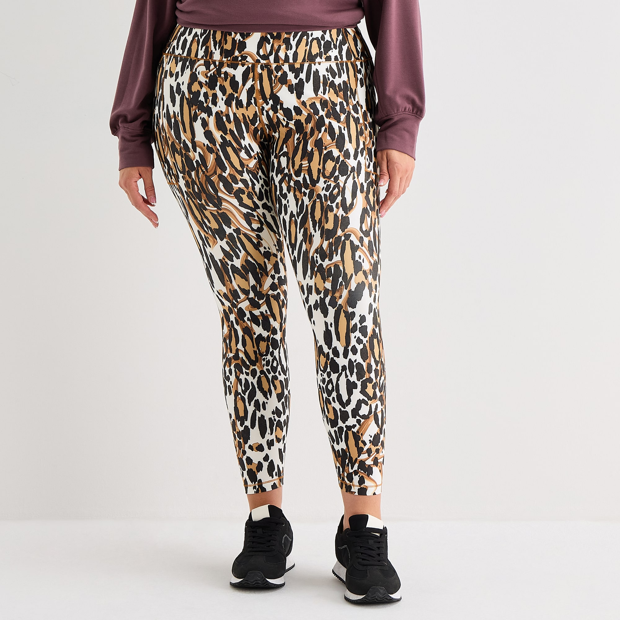 Xersion EverUltra™ Womens Quick Dry High Rise 25" Plus 7/8 Ankle Legging