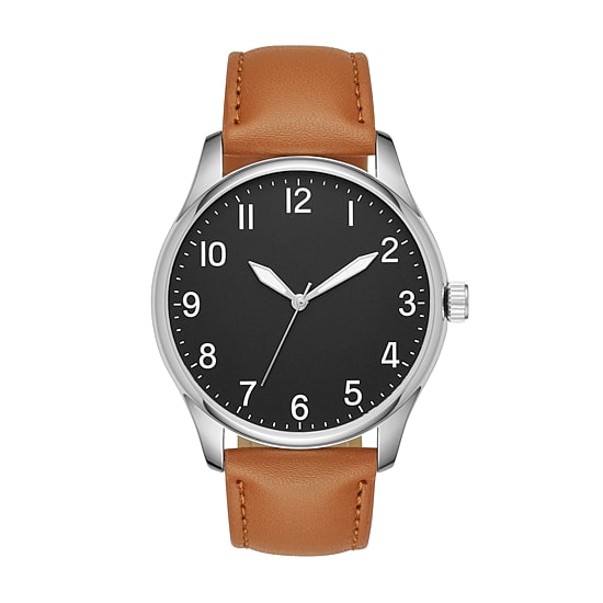 Mens Brown Strap Watch Fmdjo124