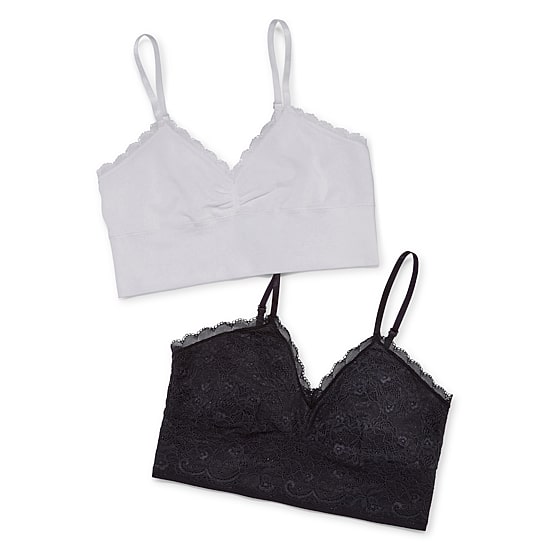 Lily Of France Sensational Lace Bralettes Womens Multi-Pack Light Support Bralette 2179106