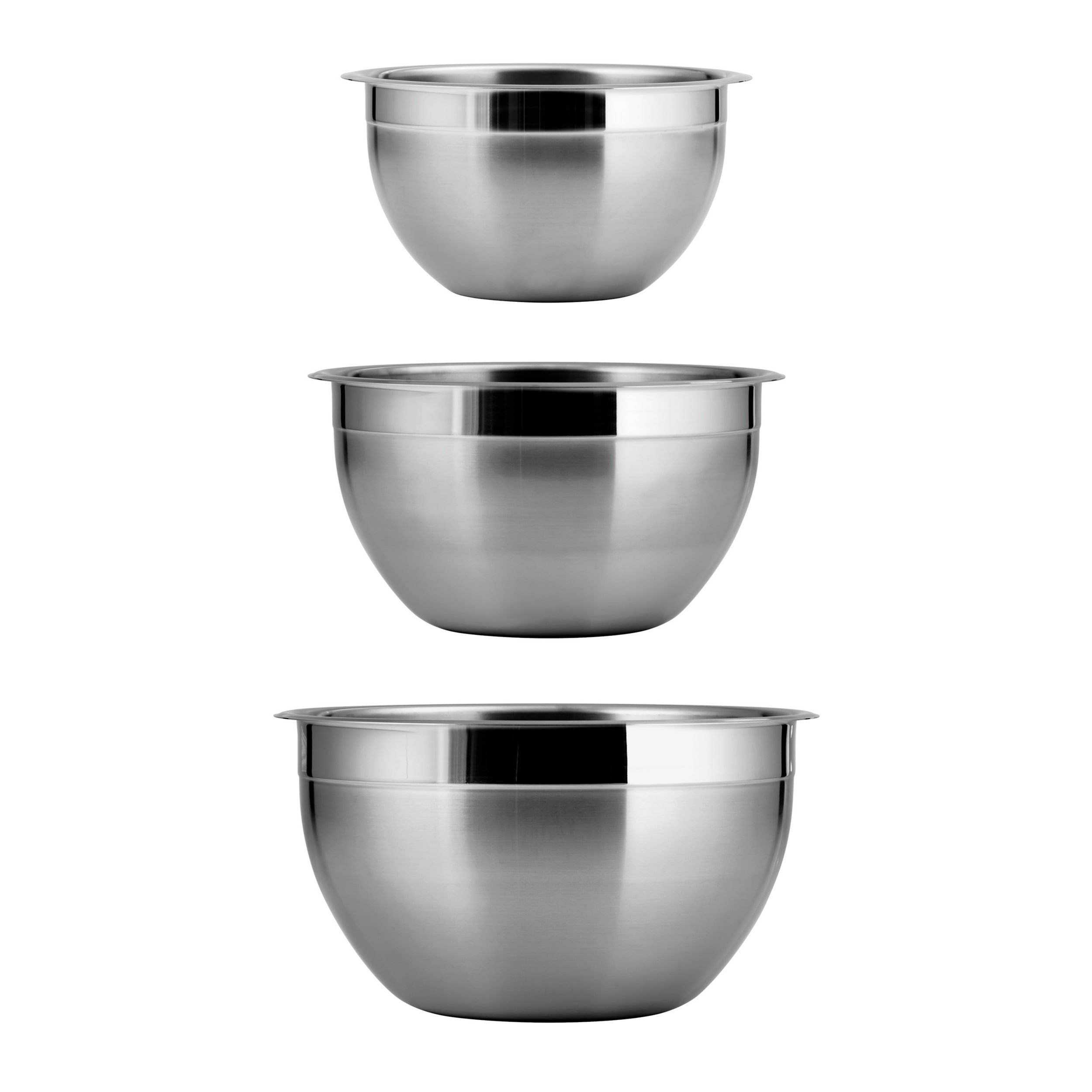 Tramontina Gourmet 3pk Stainless Steel Mixing Bowls