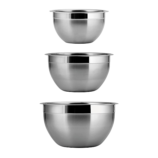 Tramontina Gourmet 3pk Stainless Steel Mixing Bowls