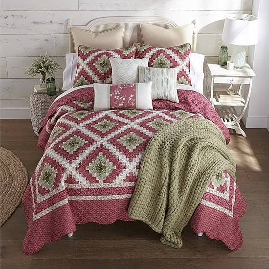 Donna Sharp Sweet Melon 3-pc. Quilt Set