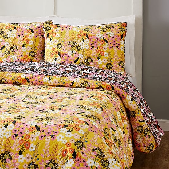 Makers Collective Teresa Chan Sunny Garden 3-pc. Reversible Quilt Set