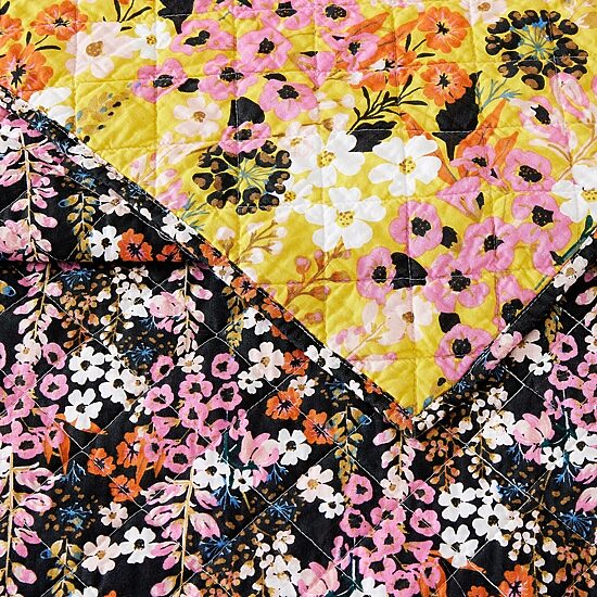 Makers Collective Teresa Chan Sunny Garden 3-pc. Reversible Quilt Set