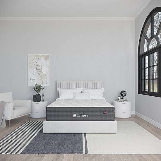 Eclipse Evolve 13" Euro Pillow Top Hybrid - Mattress In A Box