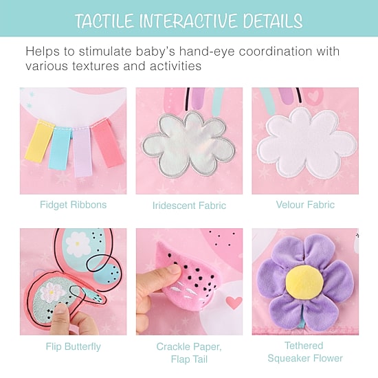 The Peanutshell Rainbow Paradise Baby Activity Center