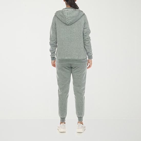 White Mark Fleece 2-pc. Track Suit