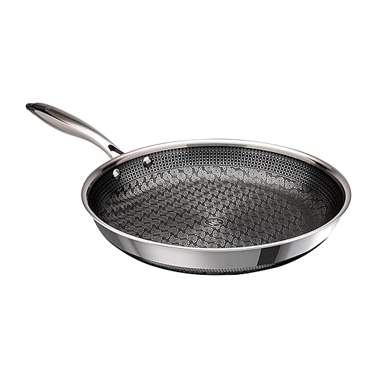 Hell's Kitchen Hybrid Try-Ply Stainless Steel 11" Frying Pan
