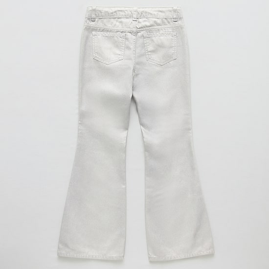 Thereabouts Little & Big Kid Girls Adaptive Adjustable Waist Flare Leg Jean