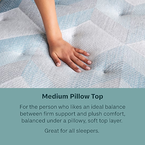 BeautySleep Dream Weaver 14.25" Medium Pillow Top - Mattress + Box Spring
