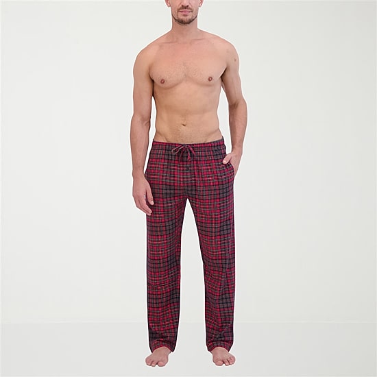 Hanes Mens Flannel Pajama Pants