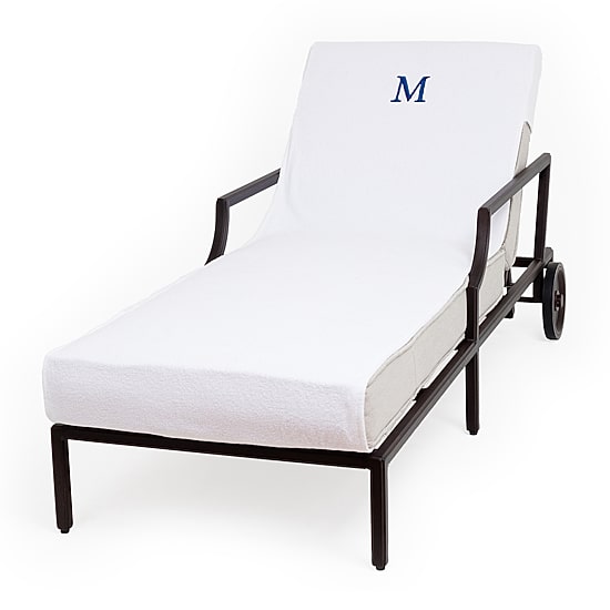 Linum Home Textiles Personalized Chaise Lounge Cover Chair Protector