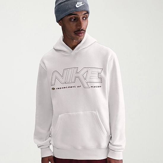 Nike Mens Long Sleeve Fleece Active Hoodie