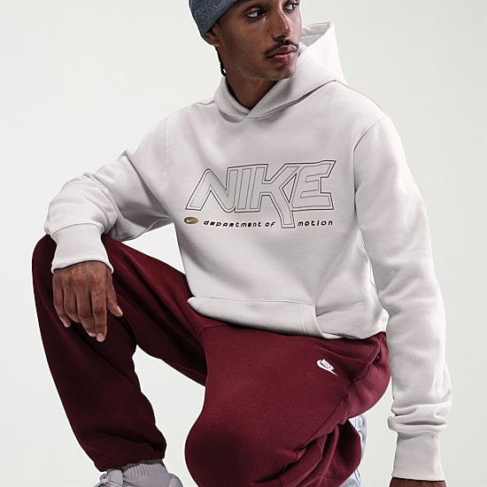 Nike Mens Long Sleeve Fleece Active Hoodie