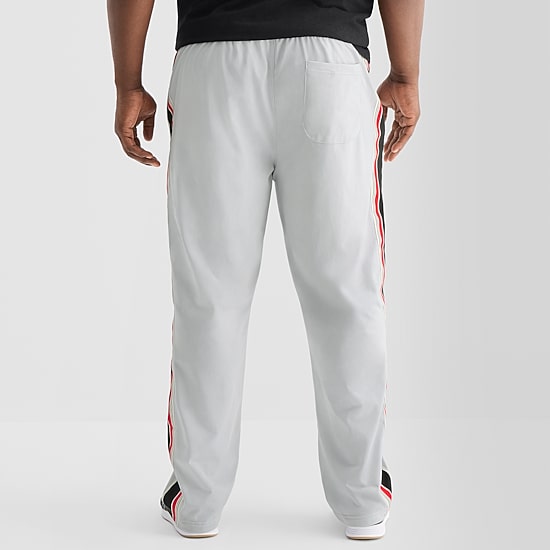 Shaquille O'Neal XLG™ Tricot Mens Moisture Wicking Quick Dry Straight Regular Fit Big and Tall Track Pant