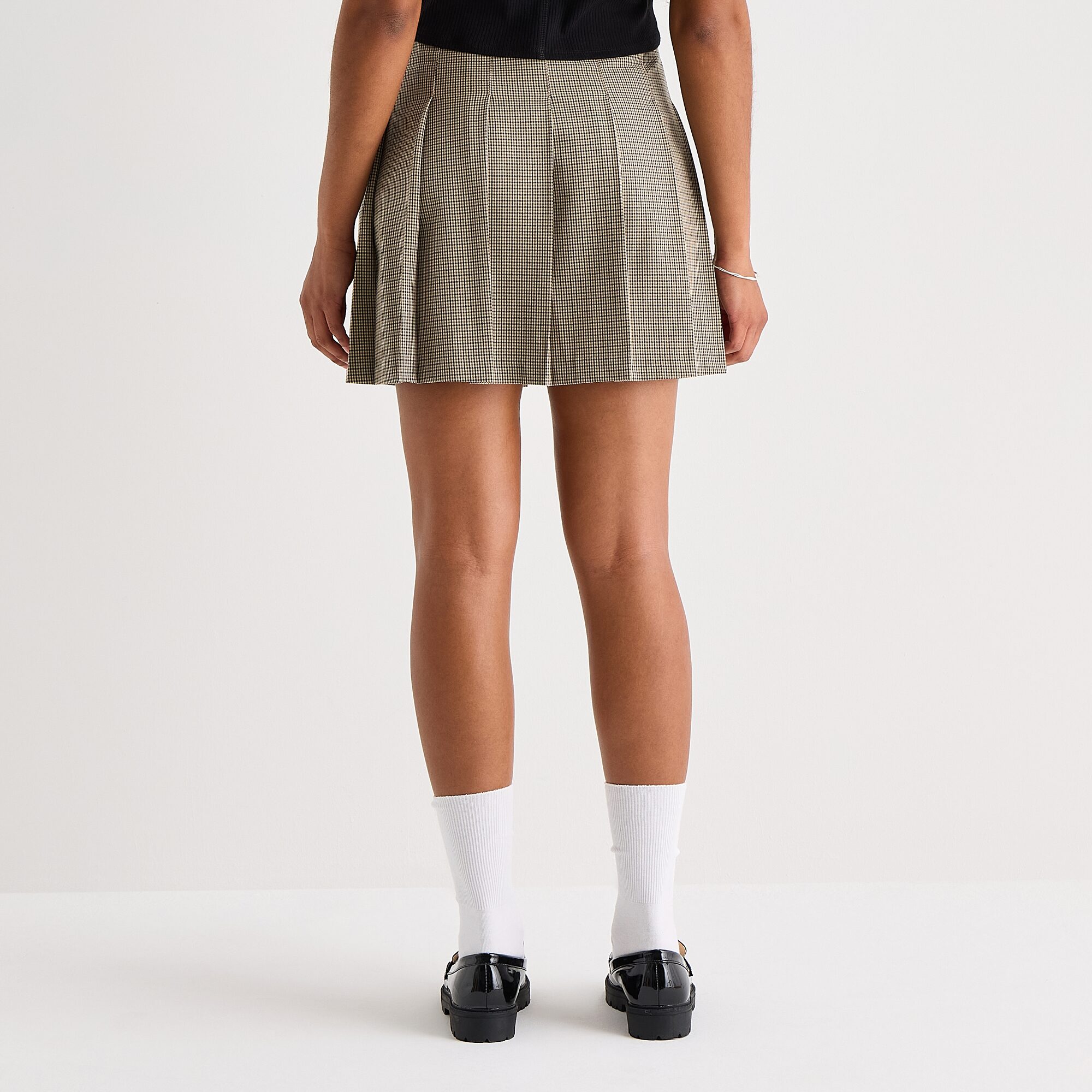 by&by Womens Juniors High Rise A-Line Skirt