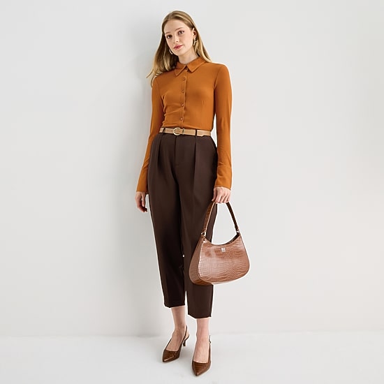 Worthington Womens Long Sleeve Blouse