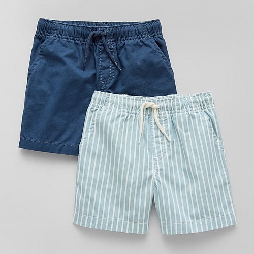 Okie Dokie Toddler & Little Boys 2-pc. Pull-On Short, 18 Months, Blue