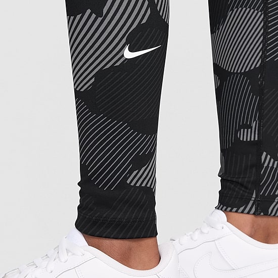 Nike Dri-Fit One Big Kid Girls High Rise Knit Active Skinny Full Length Leggings