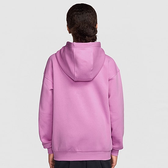 Nike Club Big Kid Girls Long Sleeve Fleece Zipper Active Hoodie