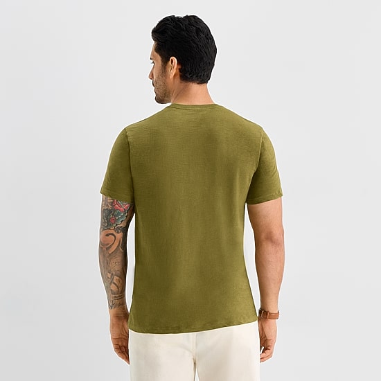 mutual weave Mens Crew Neck Short Sleeve T-Shirt
