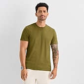 mutual weave Mens Crew Neck Short Sleeve T-Shirt