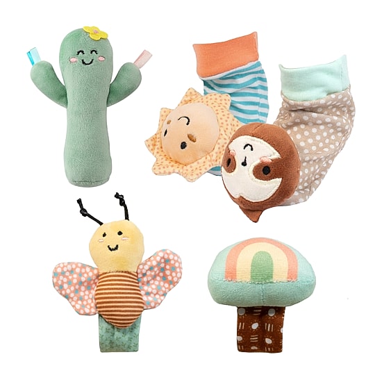 The Peanutshell Wrist And Sock Rattles