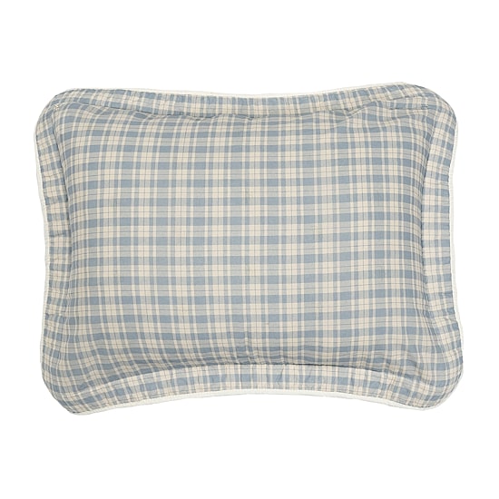 Donna Sharp Coastal Star Twin Embroidered Pieced Cotton Quilt Set