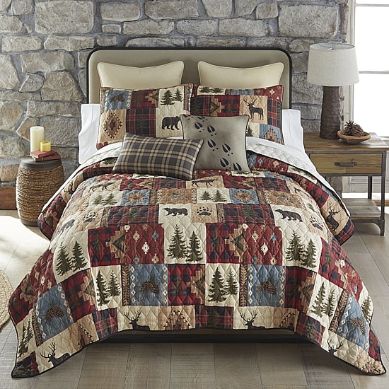 Your Lifestyle By Donna Sharp Woodland Patch Quilt Set