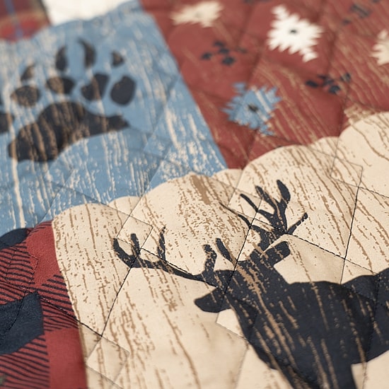 Your Lifestyle By Donna Sharp Woodland Patch Quilt Set