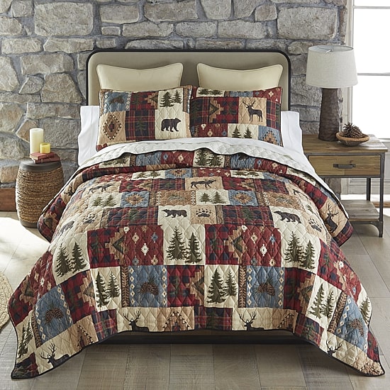Your Lifestyle By Donna Sharp Woodland Patch Quilt Set