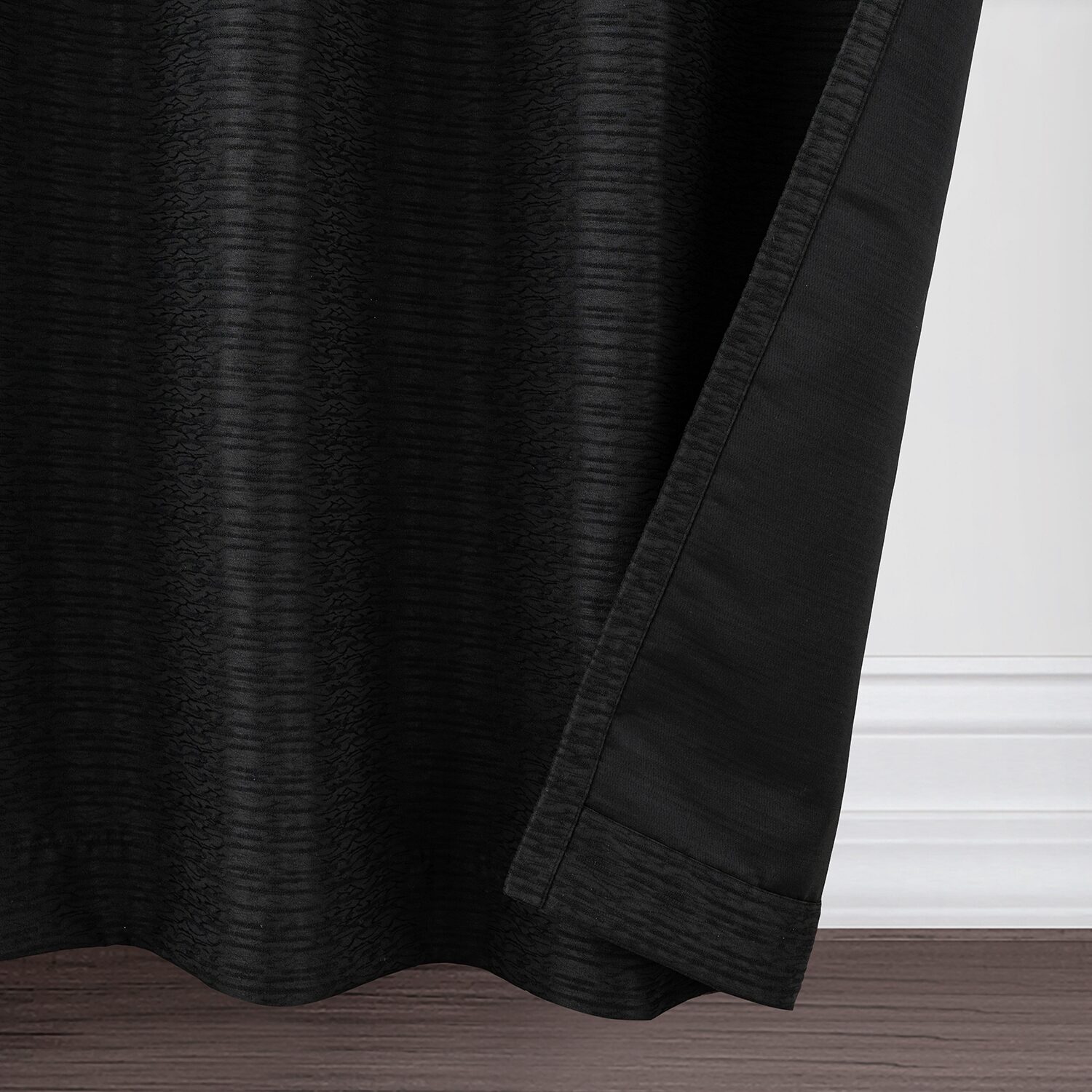 Regal Home Dimensions Solid Grommet Top Energy Saving Blackout Single Curtain Panel