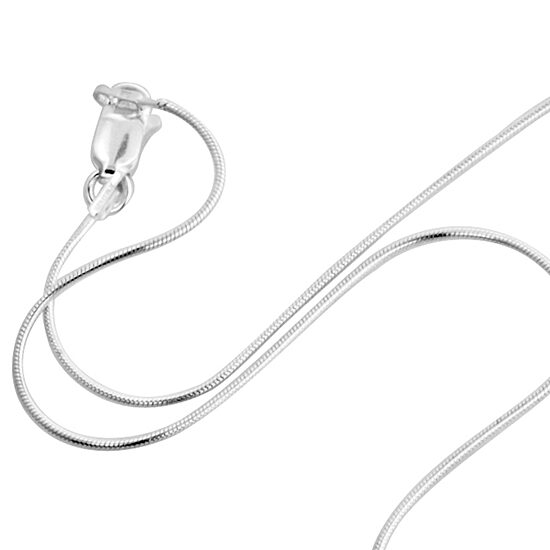 Sterling Silver 24” .8mm Snake Chain