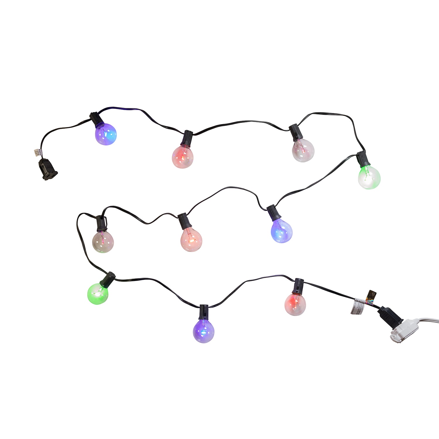 Kurt Adler Ul 10-Light G40 Multi Led String Lights