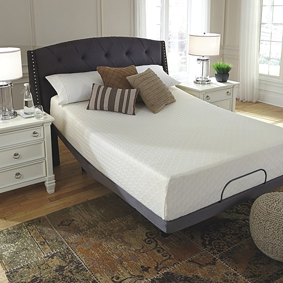Signature Design by Ashley Chime 12" Plush Memory Foam - Mattress in a Box