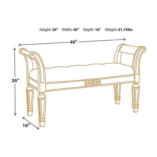Signature Design by Ashley® Realyn Bench